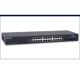 REPOTEC 24-P Gigabit + 4-SFP slot WEB-Smart Switch | RP-G1828S