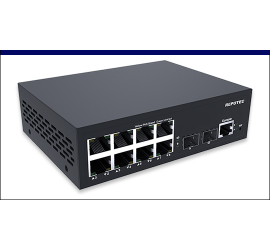 RP-G83080I-2F, 8-P Gigabit + 2-SFP(1G/2.5G) slot L2+ Managed Switch