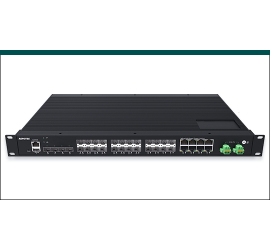 RP-IGS65168IX-4FR,16-P SFP(100/1G) + 8-SFP/TP combo + 4-SFP(1G/2.5G/10G) L3 Managed Industrial Ethernet Switch