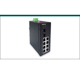 RP-IPE382, 8-10/100M PoE + 2-SFP(1G) Industrial PoE Switch