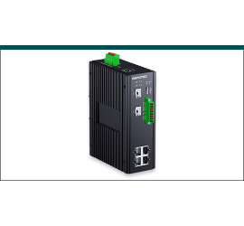 RP-IPG6304I-2F-D, 4-P Gigabit PoE + 2-SFP(1G/2.5G) slot L2+ Managed Industrial PoE Switch, with DI/DO/RS485