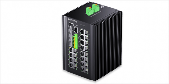 RP-IPG6324I-4F-D, 24-P Gigabit PoE + 4-SFP (1G/2.5G) slot L2+ Managed Industrial PoE Switch,with DI/DO/RS485