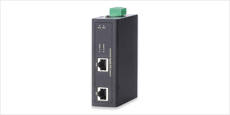 Industrial PoE Injector/Extender - RP-IPJ811-12V - REPOTEC