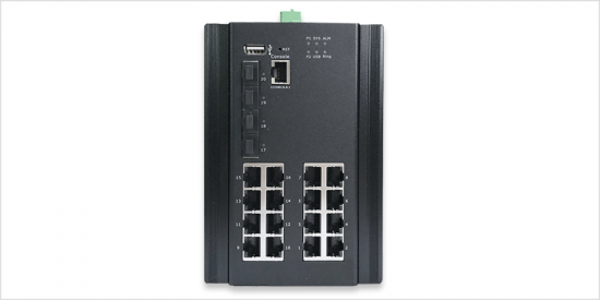 RP-ISG6316I-4F, 16 x Gigabit + 4-SFP(1G/2.5G) L2+ Managed Industrial Ethernet Switch