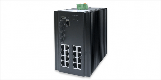 RP-ISG6316I-4F, 16 x Gigabit + 4-SFP(1G/2.5G) L2+ Managed Industrial Ethernet Switch
