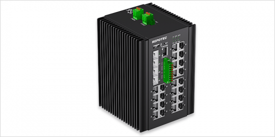RP-ISG6324I-4F-D, 16-P Gigabit + 4-SFP(1G/2.5G) slot
L2+ Managed Industrial Ethernet Switch With DI/DO/RS485
