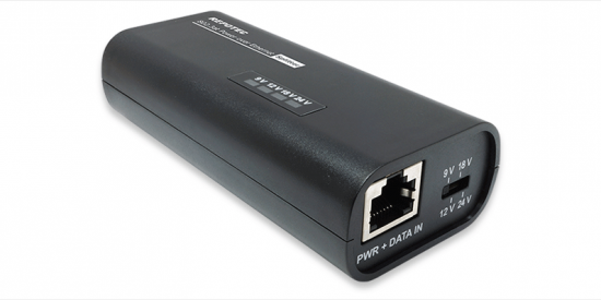 RP-PEG24ST, Gigabit 802.3at Adjustable output PoE Splitter