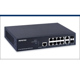 48V/52V 120W 10 Ports 8 PoE Injector Power Over Ethernet Switch 4,5+/7,8 Mode B 