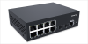 8-P Gigabit + 2-SFP(1G/2.5G/10G) slot 
L2+ Managed PoE Switch
