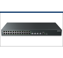 RP-PG85240IX-4F-S, 24-P Gigabit + 4-SFP+ (1G/2.5G/10G) slot L3 Managed PoE Switch