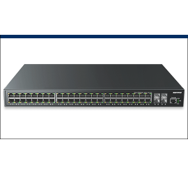 RP-PG85480IX-4F-S, 48-P Gigabit + 4-SFP+ (1G/2.5G/10G) slot L3 Managed PoE Switch
