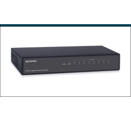 REPOTEC 8-P Gigabit Ethernet Switch with Loop Detection + QoS | RP-G3800Q
