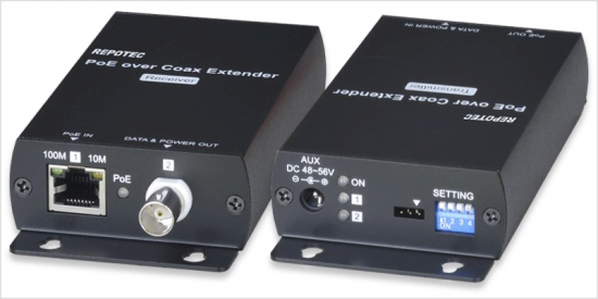 RP-EC509CP, Ethernet 802.3bt PoE Long Reach Extender over coaxial cable
