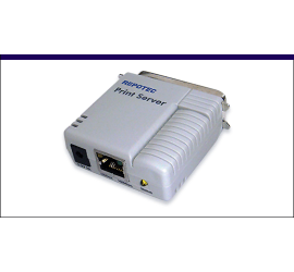 REPOTEC 1-Parallel Fast Ethernet Print Server | RP-2801