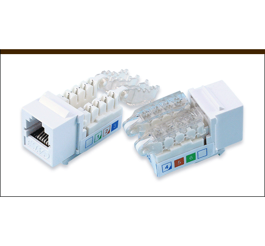 Wiring system | RJ12 (6P6C) Keystone Jack | REPOTEC
