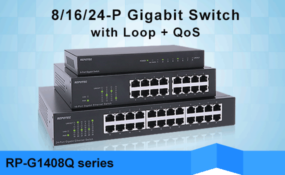 REPOTEC Gigabit Ethernet Switch | RP-G1408Q series