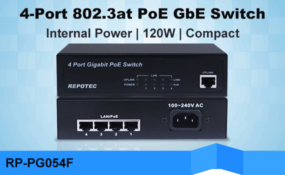 4-PoE Gigabit Switch | RP-PG054F | REPOTEC