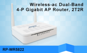 REPOTEC Wireless-ac Dual-Band AP Router | RP-WR5822